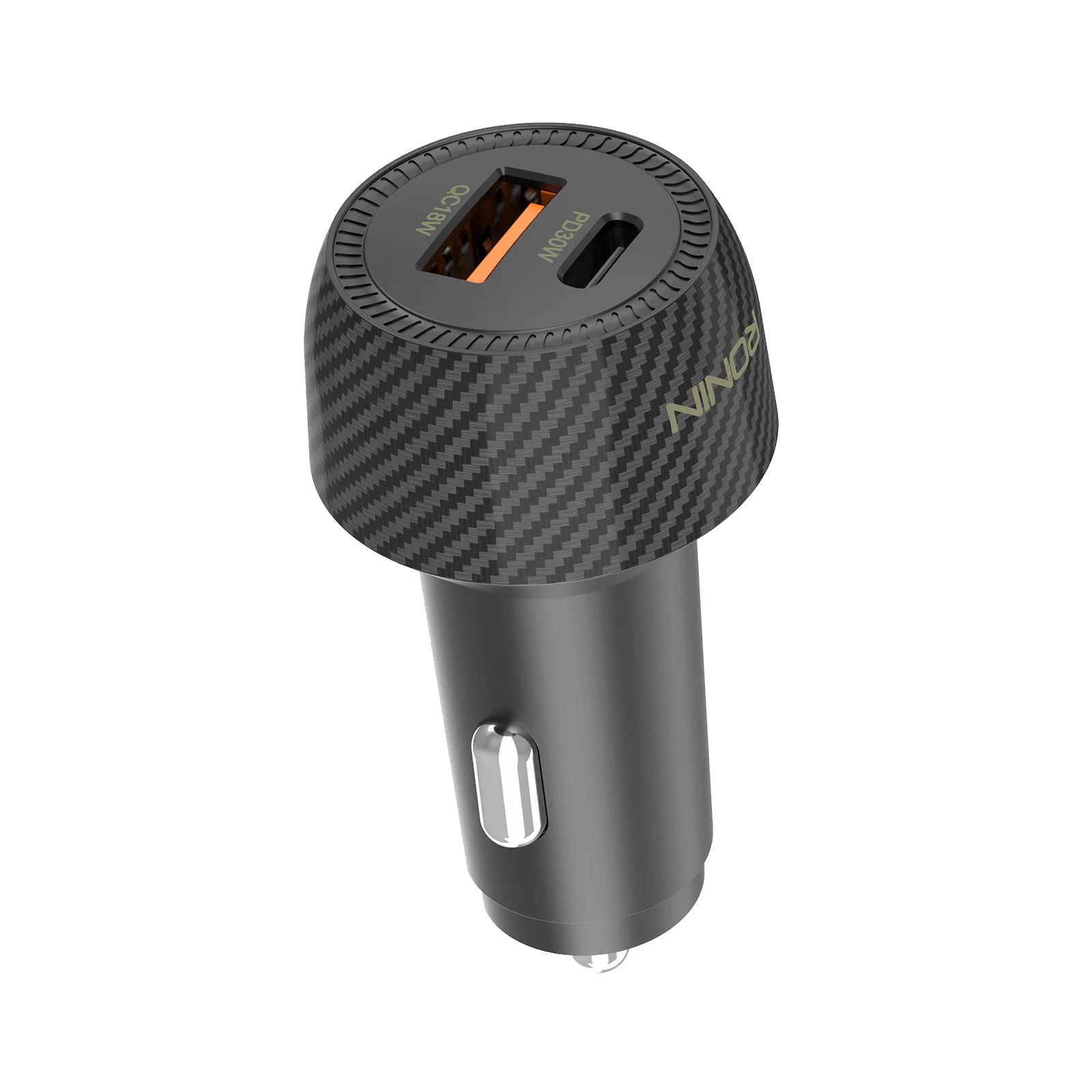 Ronin R-2505 Car Charger – 48W Dual Fast Charging